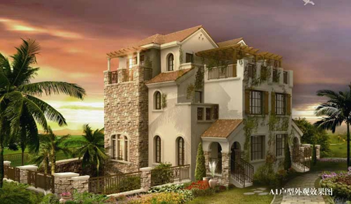 擎天半島濱海國際公寓戶型圖上的數(shù)字2